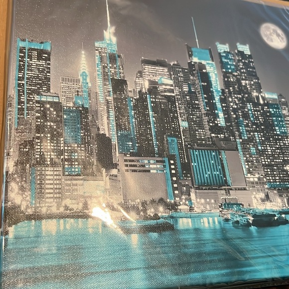 New York City canvas art NIB - Picture 2 of 7